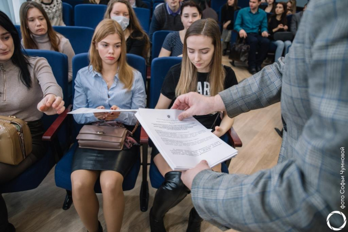 В академии прошла встреча студентов с ГИТ Саратовской области
