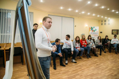 Участников форума «Россия студенческая» учат работать в команде