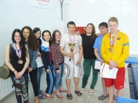 СГЮА приняла участие в соревнованиях по плаванию