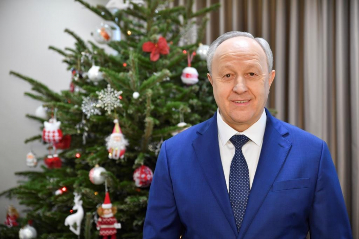 Поздравление губернатора Саратовской области В.В. Радаева с Новым годом