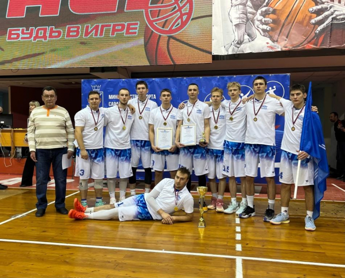 Сборная команда СГЮА стала победителем чемпионата Ассоциации студенческого баскетбола
