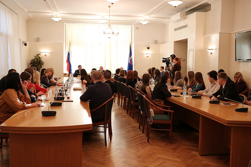 Студенты академии побывали в Государственной думе ФС РФ