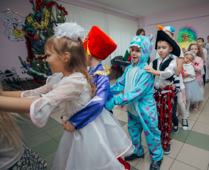 В СГЮА прошла традиционная новогодняя елка для детей