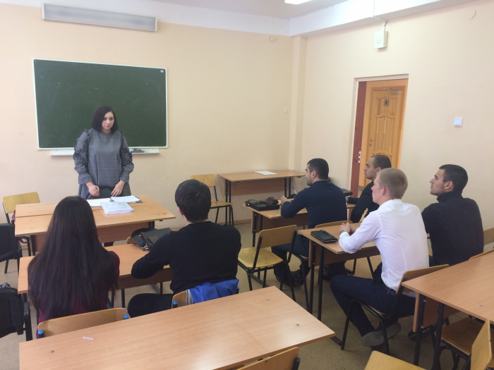 Студенты академии встретились с прокурором Сахалинской области