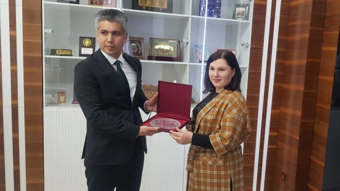 Ректоры СГЮА и Ташкентского государственного юридического университета провели деловую встречу