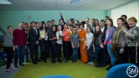 Воспитанники центра для несовершеннолетних «Возвращение» поздравили студентов СГЮА