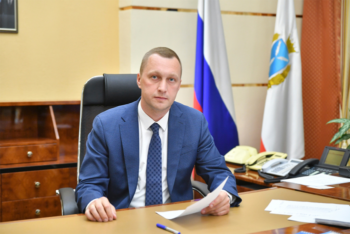 Поздравление губернатора Саратовской области Романа Бусаргина с Новым годом