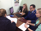 Сотрудники юридической клиники СГЮА провели прием граждан