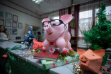 В СГЮА прошел смотр-конкурс новогодних украшений